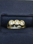 Women's Ring - Yellow Gold 10k (.417) 1.3 grams Size 3