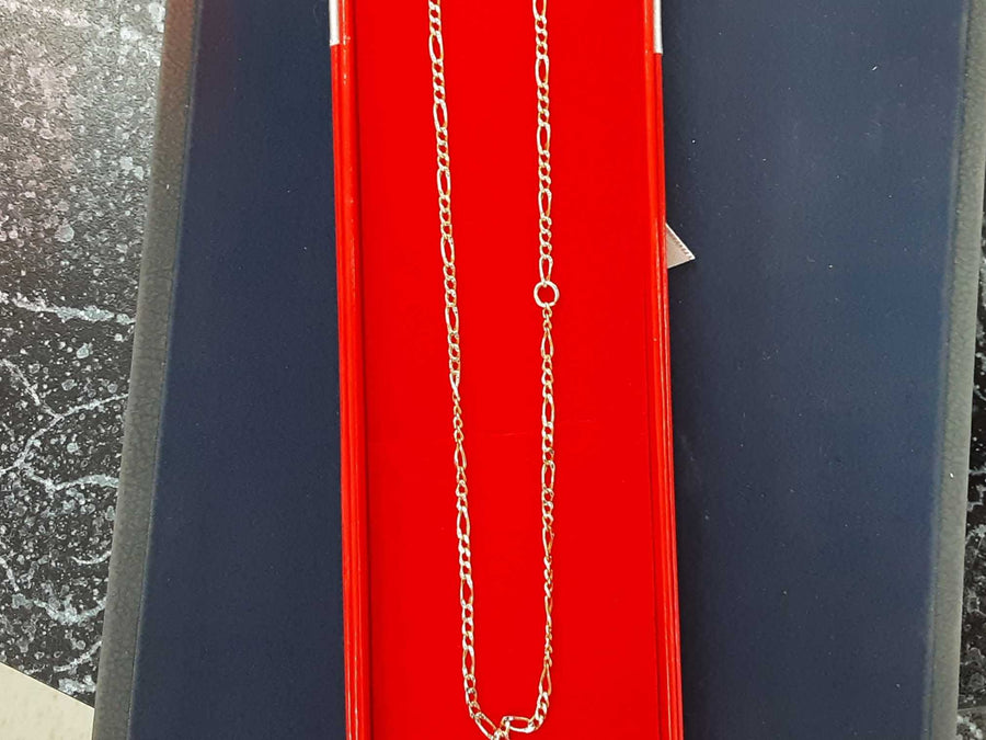 Figaro Chain - Yellow Gold 10k (.417) 2 grams 20 inch