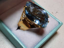 Women's Ring - Yellow Gold 18k (.750) 14 grams Size 11