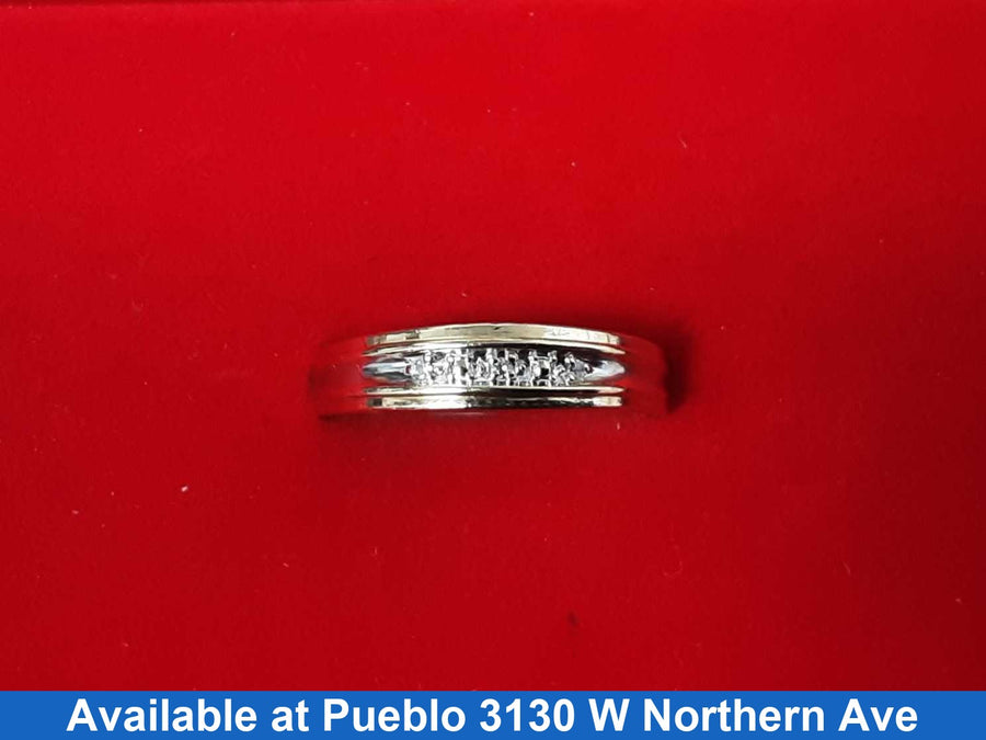 Women's Ring - Anniversary - Yellow Gold 14k (.585) 3.1 grams Size 9.5