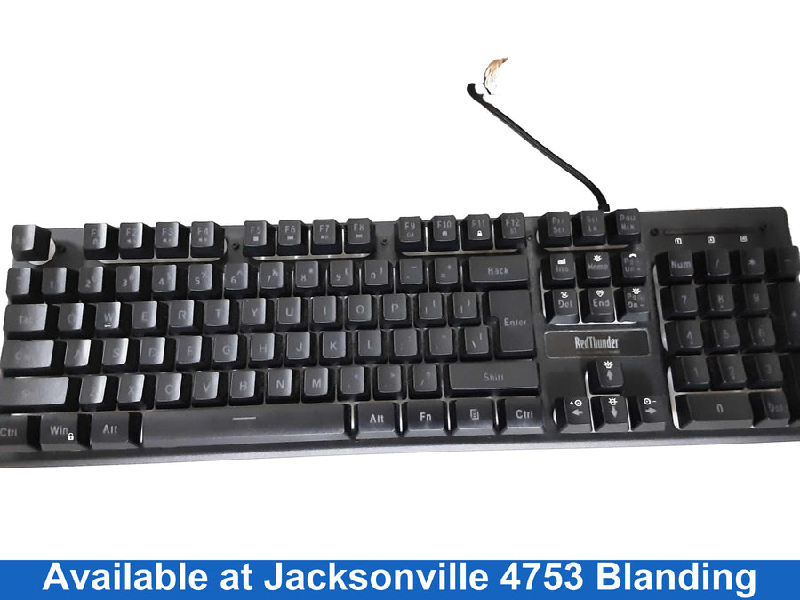 Red Thunder K10 Black Computer Keyboard