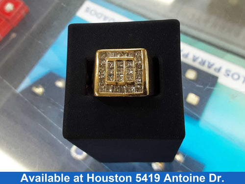Men's Ring - Yellow Gold 14k (.585) 15.3 grams Size 10.5