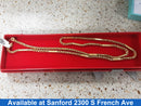 Chain - Yellow Gold 22k (.917) 20.5 grams 24 inch