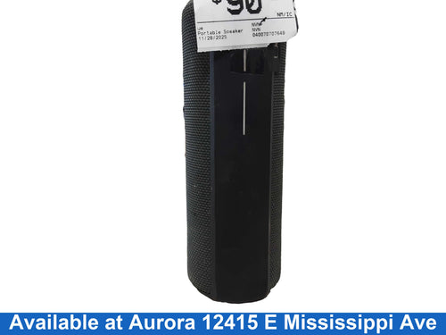 Ue Black Portable Speaker