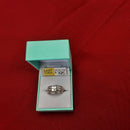 Women's Ring - White Gold 14k (.585) 7.1 grams Size 8