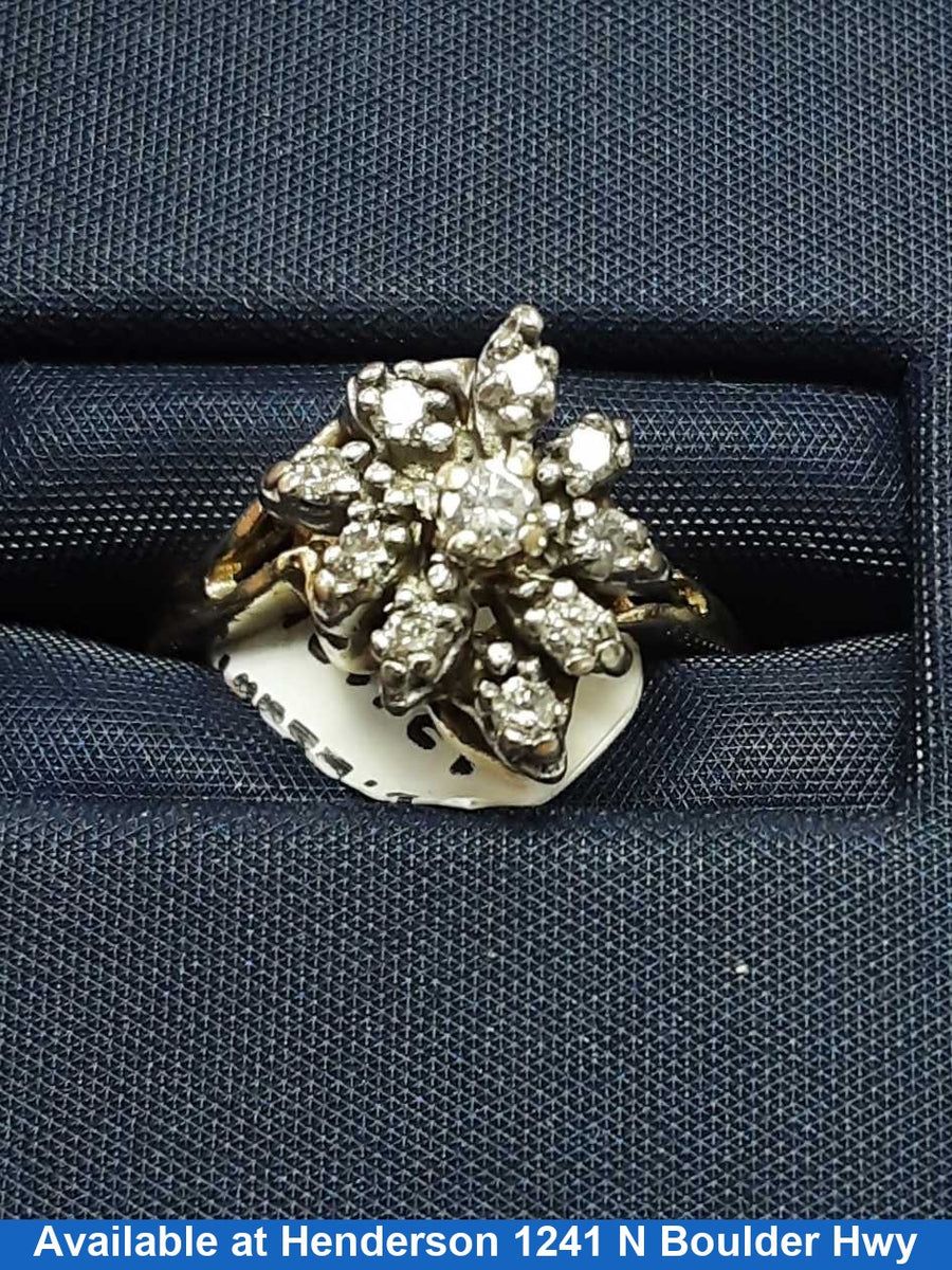 Women's Ring - Yellow Gold 10k (.417) 3.3 grams Size 8