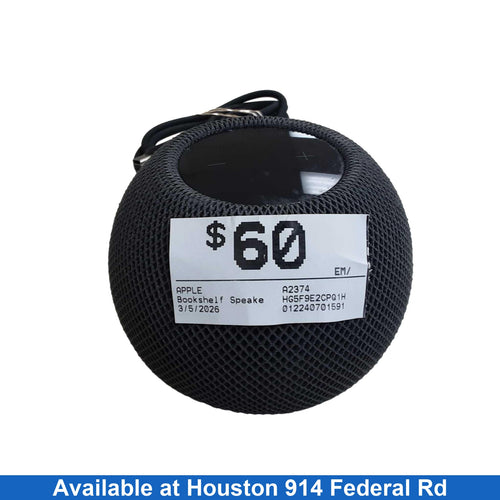 Apple A2374 Black Bookshelf Speaker