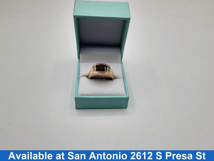 Men's Ring - Yellow Gold 10k (.417) 6.3 grams Size 12
