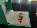 Ring - Wedding Band - Yellow Gold 14k (.585) 8.6 grams Size 9