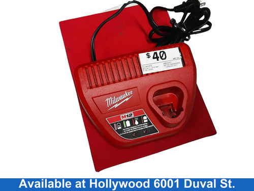 Milwaukee 48592401 Black Battery Charger