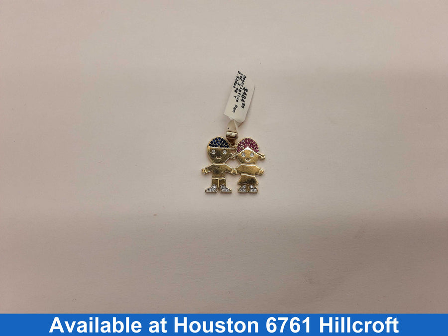 Pendant - Yellow Gold 14k (.585) 3.4 grams