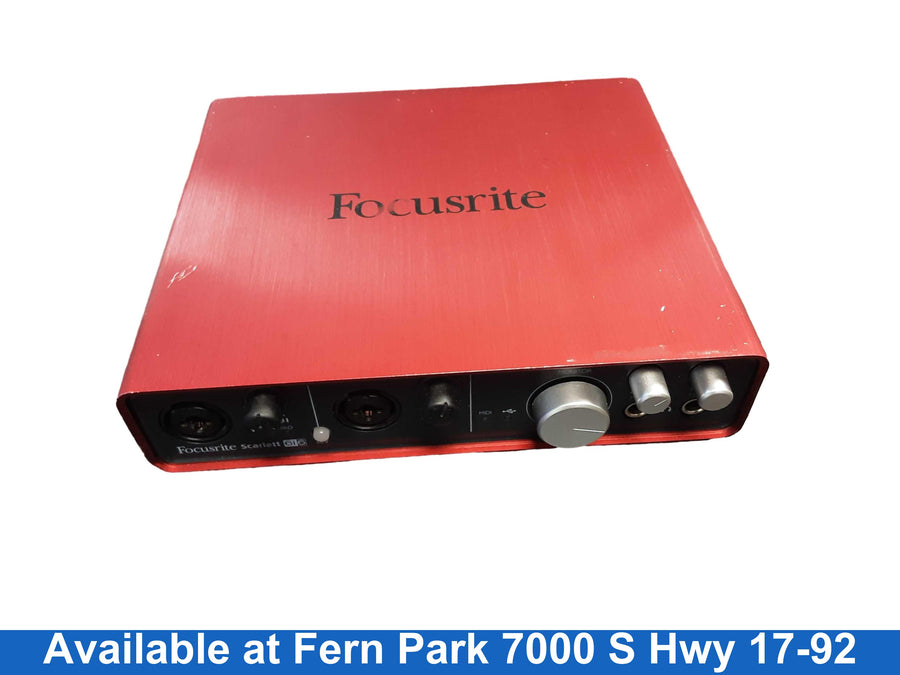 Focusrite 6i6 Red