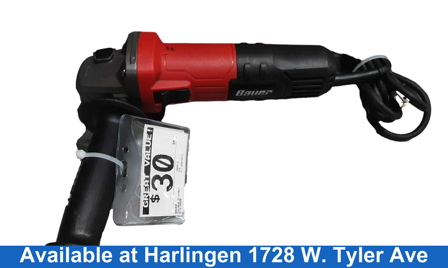 Bauer 1865e-b Red Corded Grinder