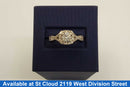 Ring - Wedding Set - White Gold 14k (.585) 3.67 grams Size 6.5