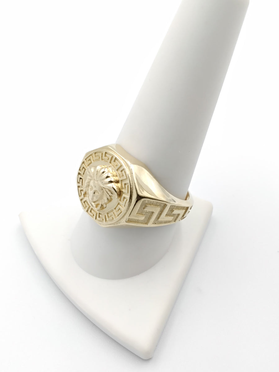 Men's Ring - Yellow Gold 14k (.585) 7.4 grams Size 10.5