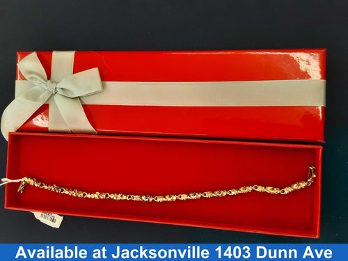Wheat Bracelet - Yellow Gold 14k (.585) 12.3 grams 8 inch