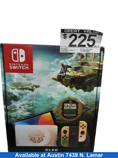 Nintendo Switch Oled (64gb) 64 Gb Gold Portable Video Game System