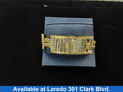 ID Bracelet - Yellow Gold 10k (.417) 43.2 grams 8 inch