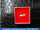 Ring - Wedding Band - Yellow Gold 18k (.750) 6.4 grams Size 6.5