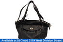 Coach Leah Black Purse / Handbag