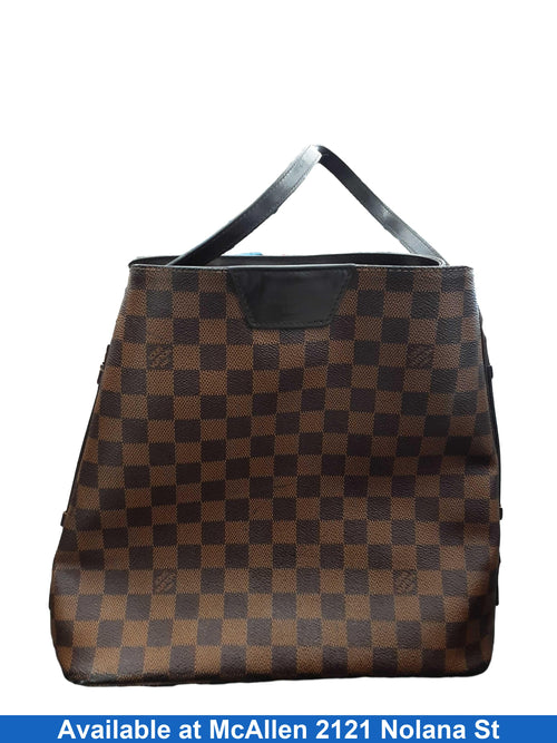 Louis Vuitton Damier Ebene Cabas Rivington Brown Purse / Handbag