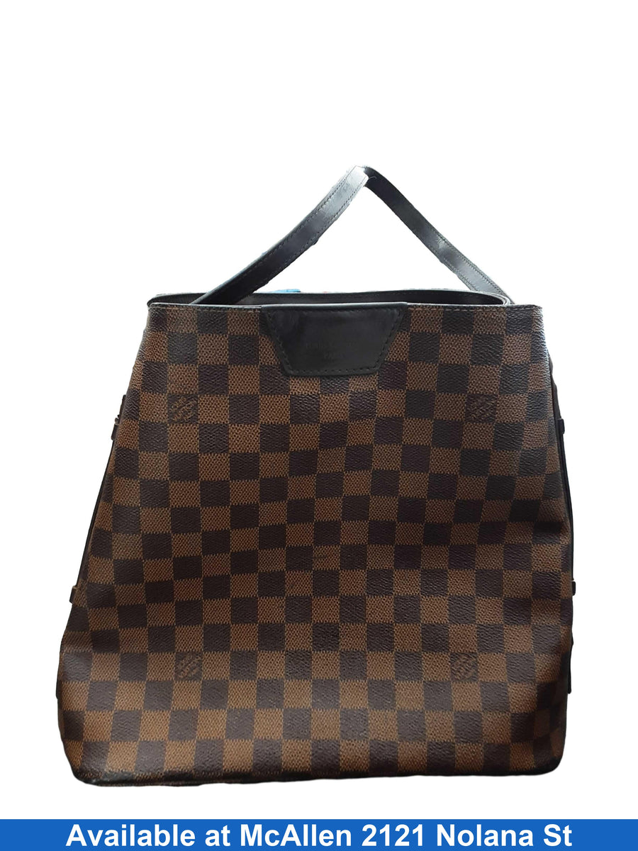 Louis Vuitton Damier Ebene Cabas Rivington Brown Purse / Handbag