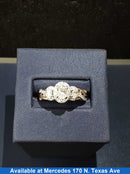 Ring - Engagement Set - White Gold 14k (.585) 5.5 grams Size 20