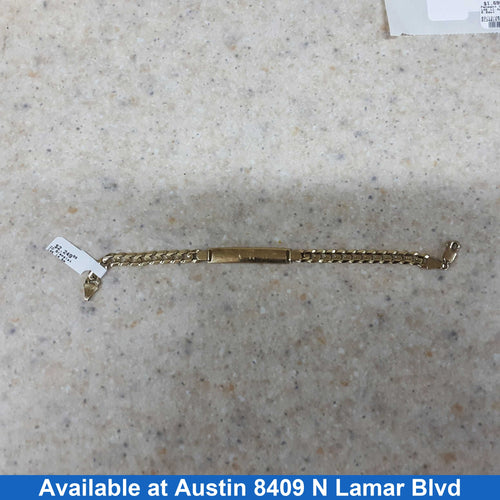 ID Bracelet - Yellow Gold 14k (.585) 14.6 grams 8 inch