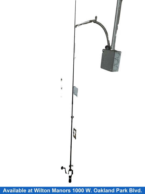 Shakespeare Crusader Black Fishing Rod & Reel Combo