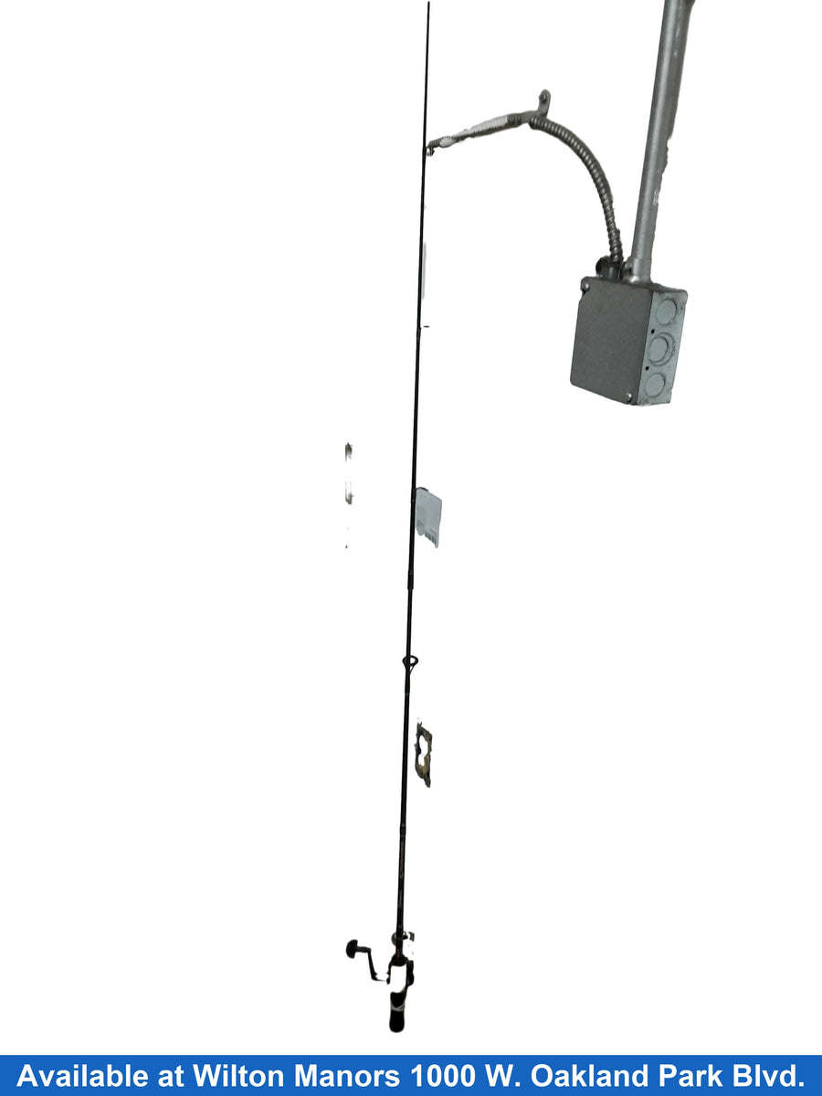 Shakespeare Crusader Black Fishing Rod & Reel Combo