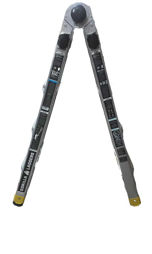 Gorilla Glmpxa-18 Gray Multi-Purpose Ladder