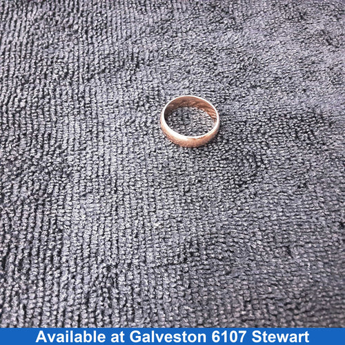 Ring - Wedding Band - Yellow Gold 14k (.585) 4.8 grams Size 7