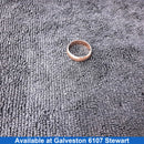Ring - Wedding Band - Yellow Gold 14k (.585) 4.8 grams Size 7