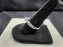 Women's Ring - Solitaire - White Gold 14k (.585) 3.1 grams Size 20