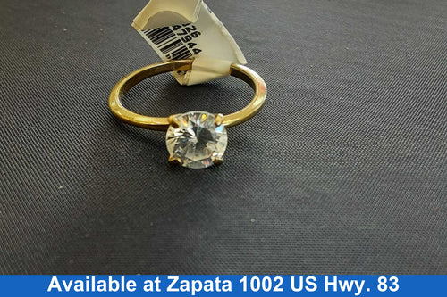 Ring - Engagement Set - Yellow Gold 10k (.417) 1.6 grams Size 8