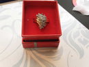 Women's Ring - Yellow Gold 14k (.585) 6.9 grams Size 8