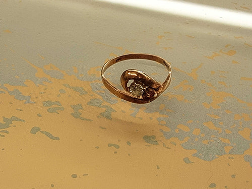 Women's Ring - Rose Gold 10k (.417) 1.6 grams Size 9