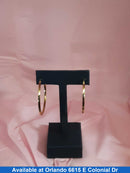 Bangle Earrings - Yellow Gold 14k (.585) 3.2 grams