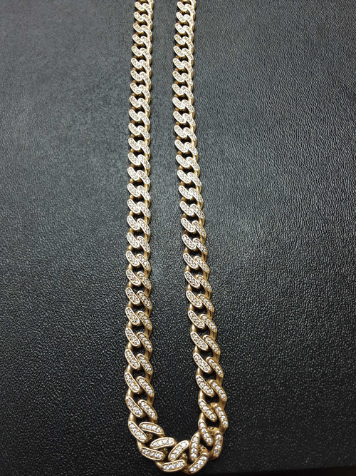 Cuban Link Chain - Yellow Gold 10k (.417) 36.8 grams 24 inch
