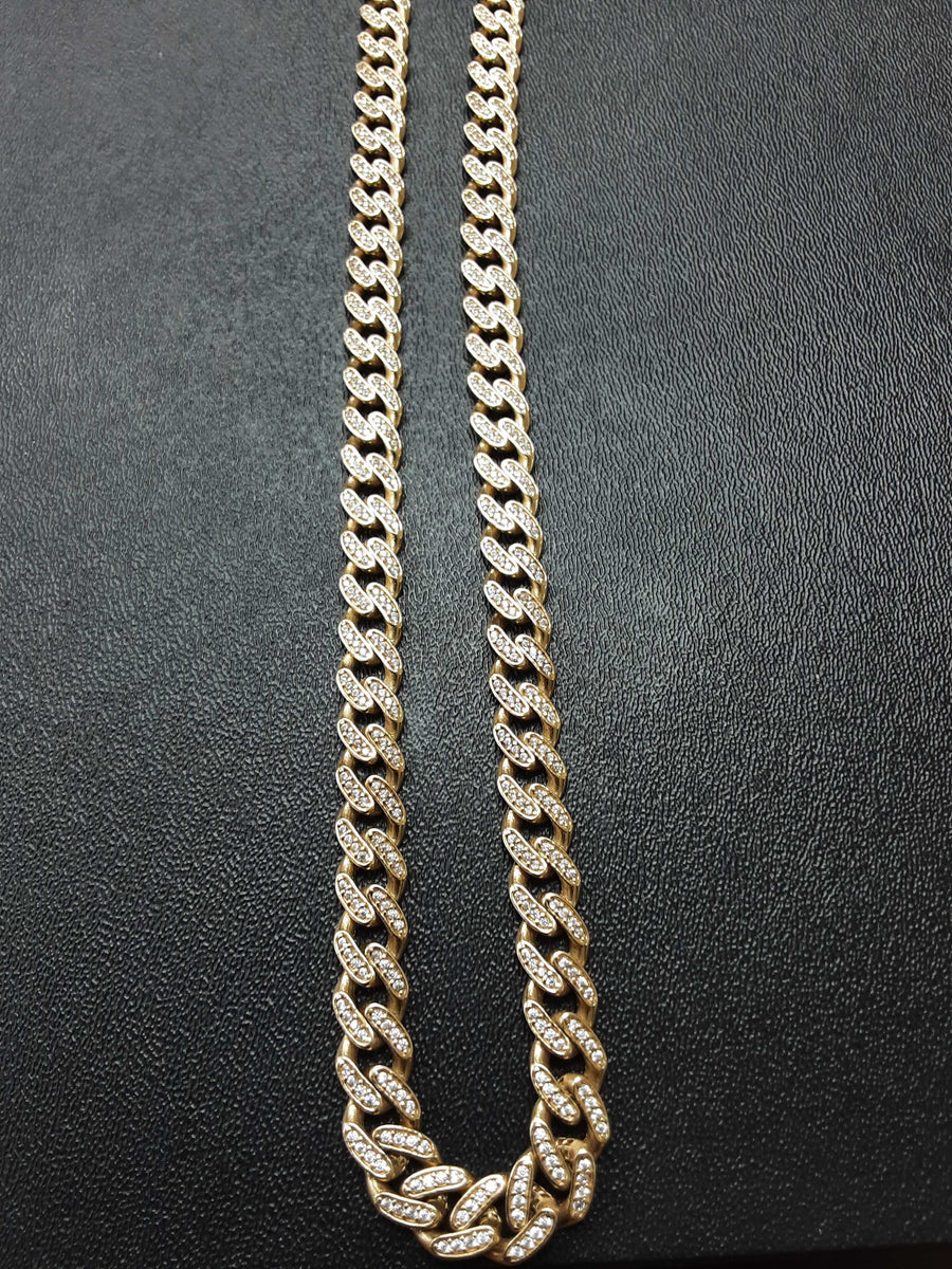 Cuban Link Chain - Yellow Gold 10k (.417) 36.8 grams 24 inch