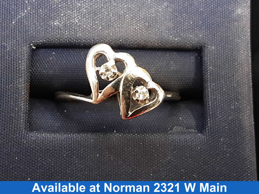 Women's Ring - White Gold 14k (.585) 1.93 grams Size 5.5