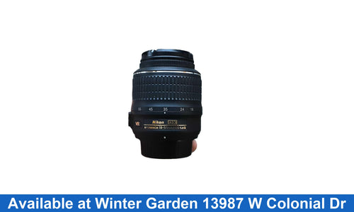 Nikon Dxswm Black Photographic Lens