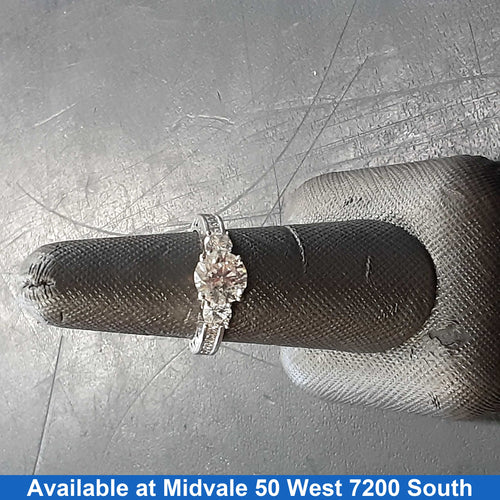 Ring - Engagement Set - White Gold 14k (.585) 6.2 grams Size 20