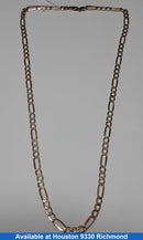 Figaro Chain - Yellow Gold 10k (.417) 9 grams 24 inch