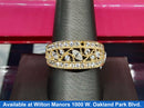 Women's Ring - Yellow Gold 14k (.585) 3.8 grams Size 8.5