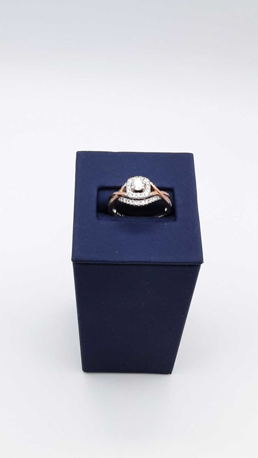 Ring - Engagement Set - Rose Gold 14k (.585) 7.7 grams Size 7