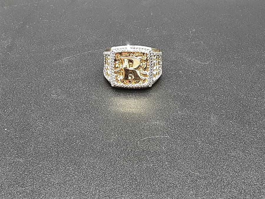 Men's Ring - Yellow Gold 14k (.585) 10.6 grams Size 10