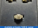 Women's Ring - White Gold 10k (.417) 5 grams Size 7