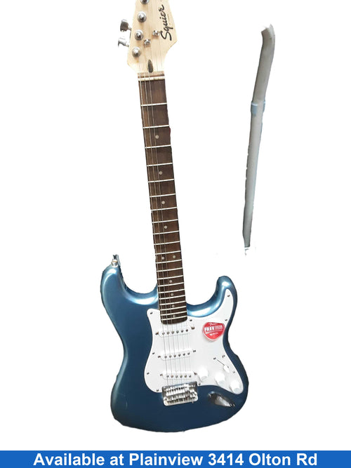 Squire Stratocaster Black Electric Bass Guitar