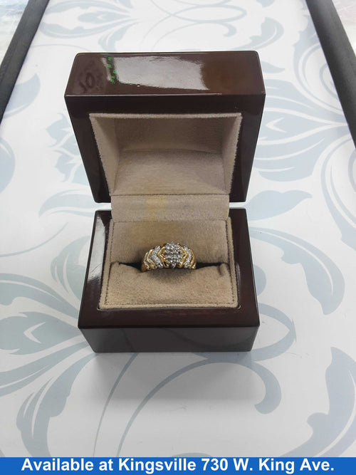 Women's Ring - Yellow Gold 10k (.417) 2.2 grams Size 8